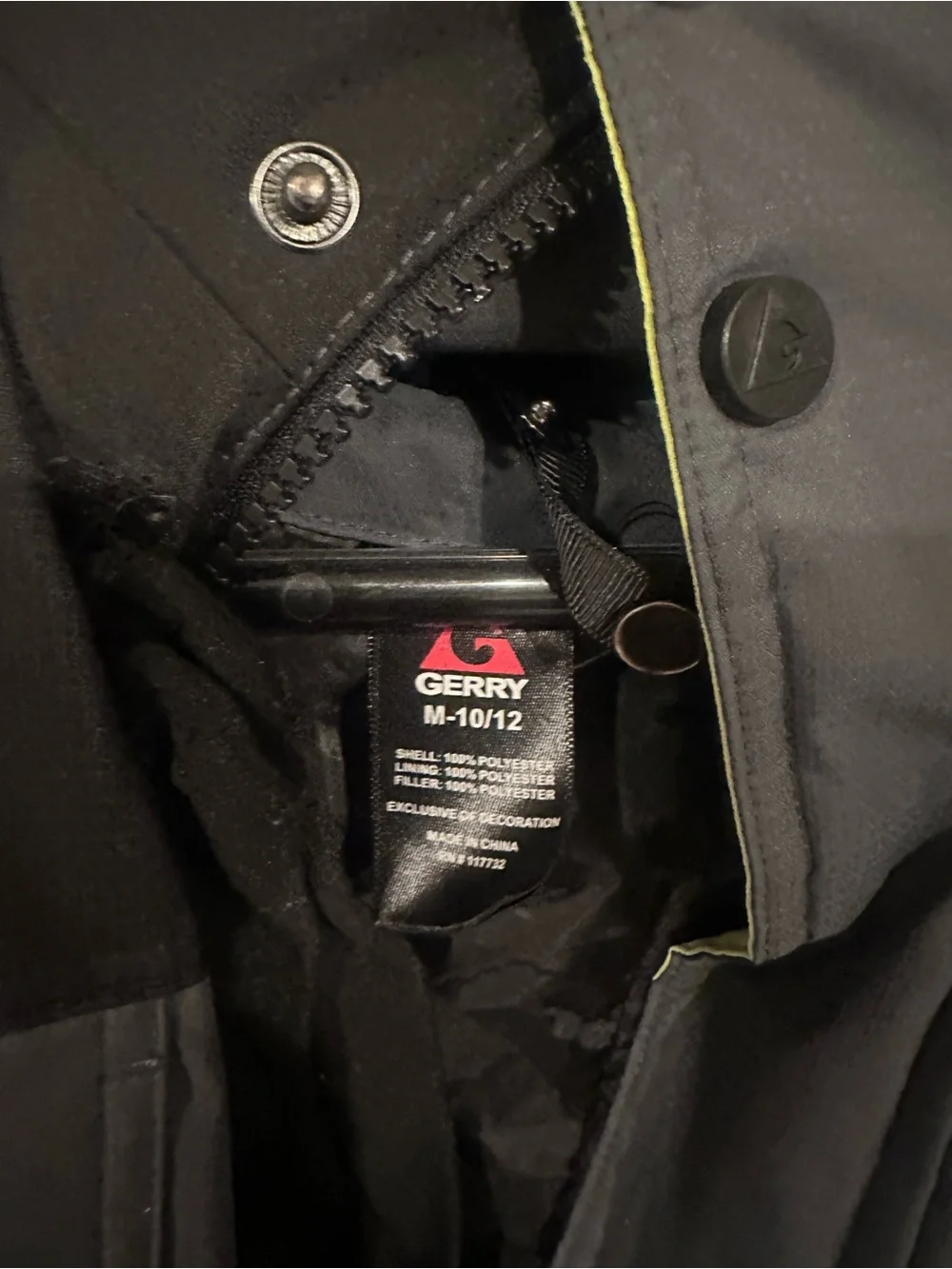 Gerry Weber boys Gray, Black & White Insulated Ski Jacket